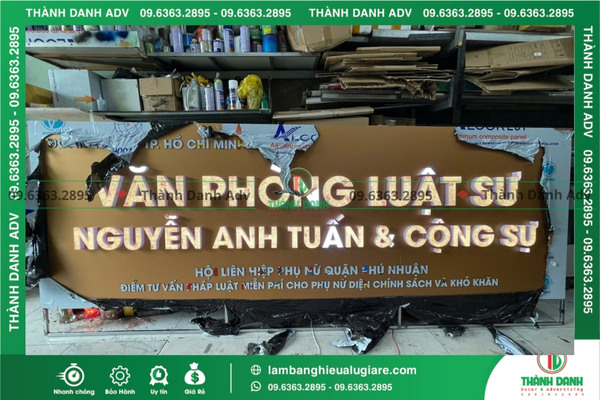 Bảng báo giá làm bảng hiệu Alu giá rẻ Tân Bình mới nhất 2025