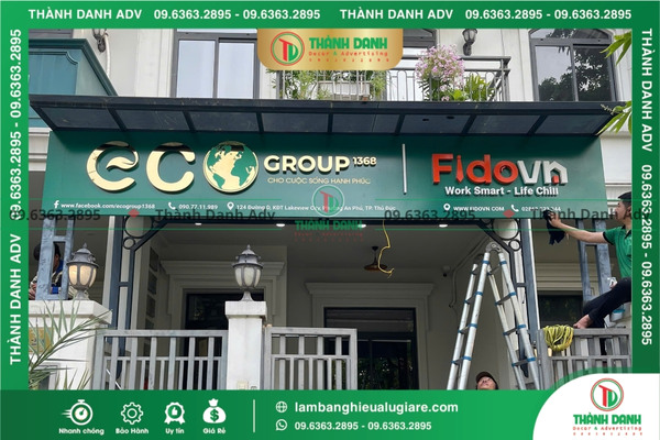 Những lưu ý 'vàng' khi làm bảng hiệu Alu Tân Bình