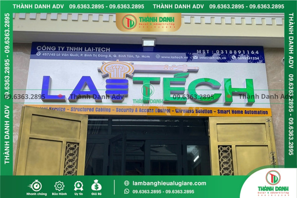 Ưu điểm làm bảng hiệu Alu giá rẻ quận 12 thay vì chất liệu khác