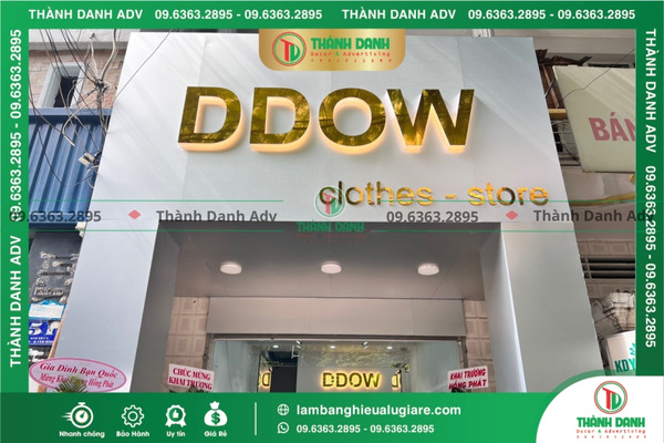 Bảng giá làm bảng hiệu Alu giá rẻ Bình Tân mới nhất