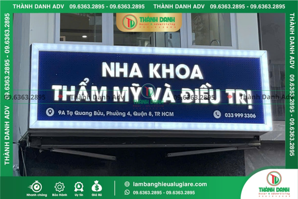 Các mẫu làm bảng hiệu Alu giá rẻ Bình Tân đẹp – hiện đại
