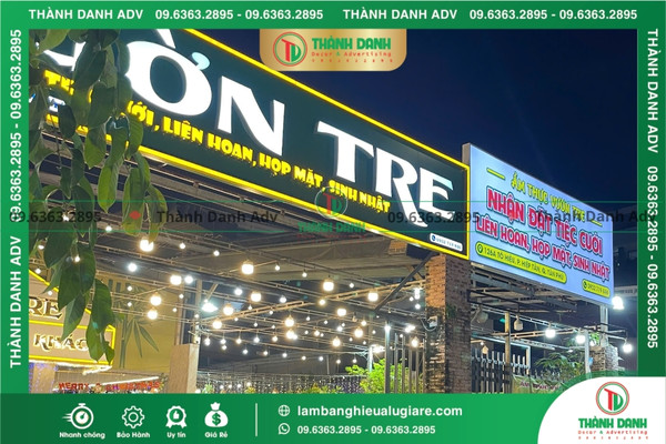 Lưu ý khi chọn đơn vị làm bảng hiệu Alu giá rẻ Tân Phú
