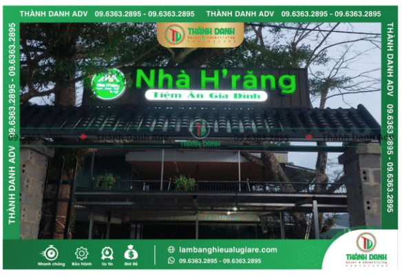 Bảng báo giá làm bảng hiệu Alu giá rẻ mới nhất 2025 