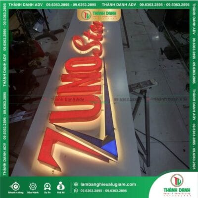Bảng hiệu chữ nổi mica