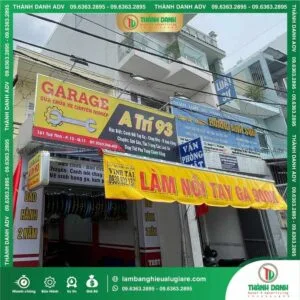 Lợi ích khi làm bảng hiệu Hiflex in UV LED trợ sáng cho Garage