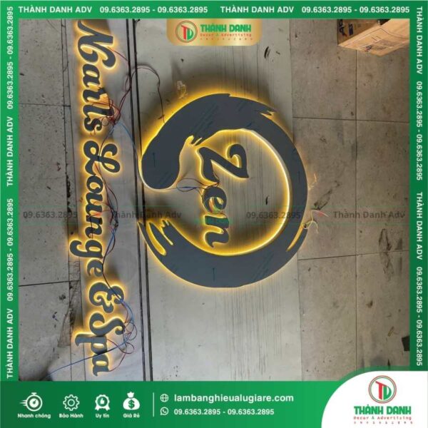 Những câu hỏi thường gặp khi gia công chữ nổi Inox sáng chân Mica cháo