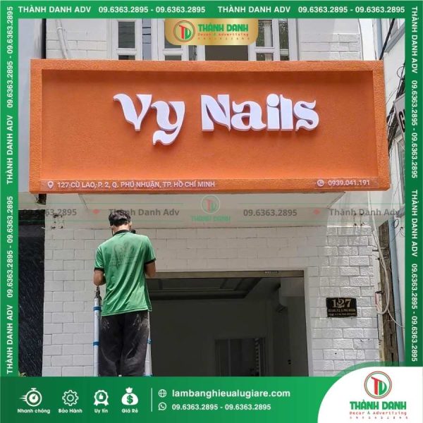Giới thiệu bảng hiệu Cemboard Sơn Gai