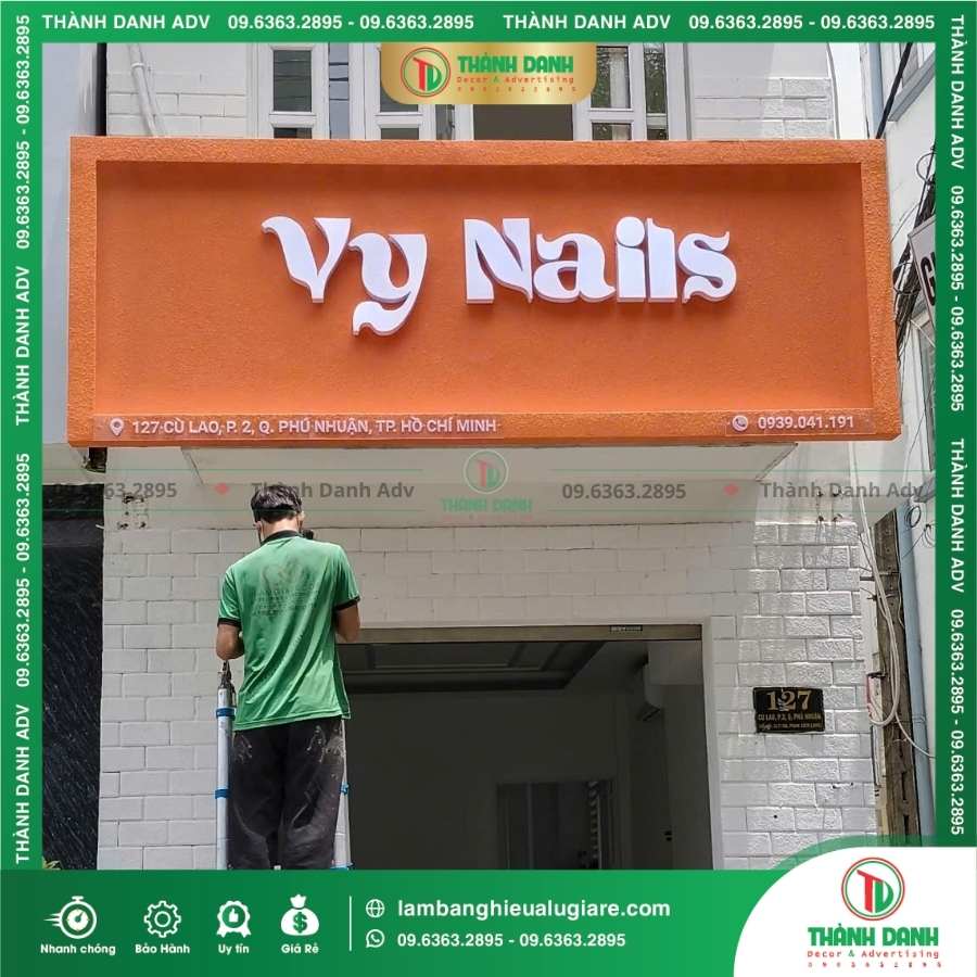 Giới thiệu bảng hiệu Cemboard Sơn Gai