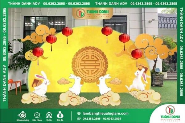 Các mẫu backdrop Trung Thu đẹp, độc đáo đẹp nhất 2025