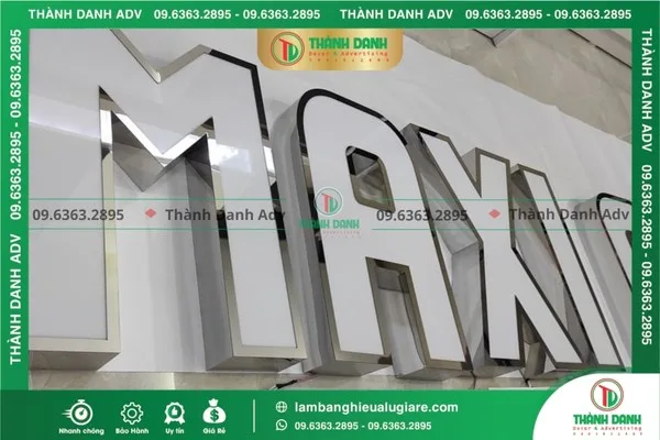 Chữ nhôm có gờ đẹp là gì?