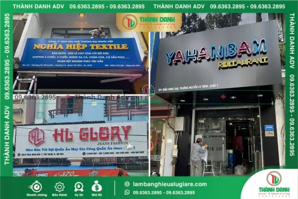 Dịch Vụ Làm Bảng HIệu Alu Trọn Gói, Thi Công Nhanh Chóng