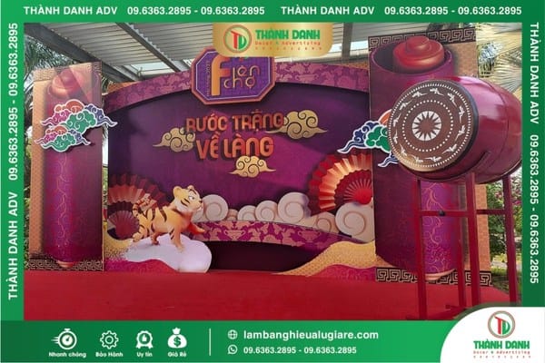 Kích thước phổ biến của backdrop Trung Thu