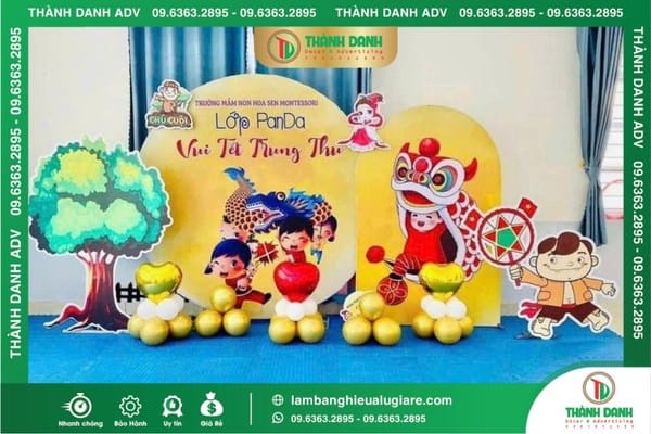Kinh nghiệm lựa chọn đơn vị thi công booth trung thu uy tín