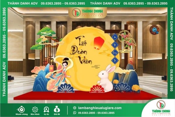 Lợi ích làm backdrop Trung Thu trang trí