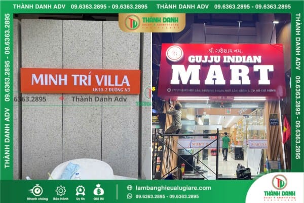 Quy trình thi công bảng hiệu Alu chuyên nghiệp, nhanh chóng