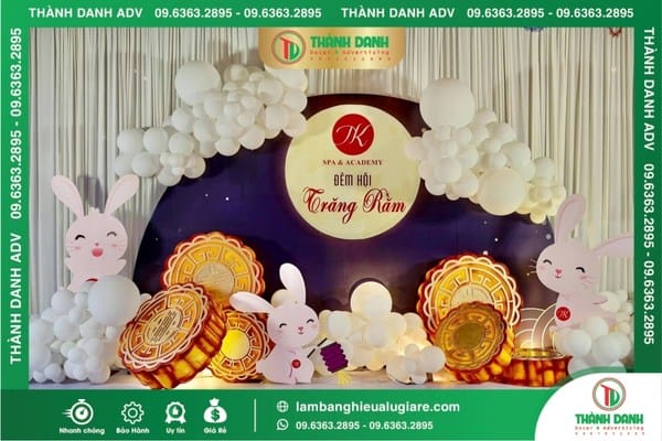 Ưu điểm khi thi công booth trung thu trong ngày lễ