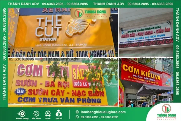 Xu Hướng Thiết Kế, Thi Công Bảng Hiệu Alu Ngoài Trời Bền Đẹp