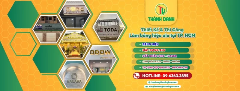 bảng hiệu quảng cáo Thành Danh Adv quận Tân Phú