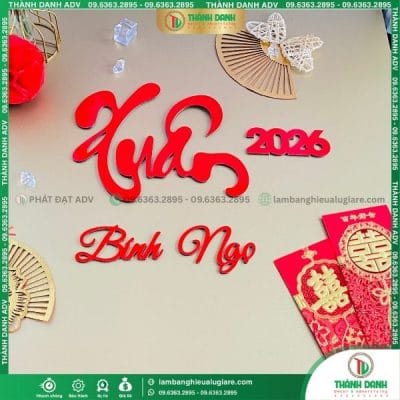 Một Số Mẫu Chữ Tết Bính Ngọ 2026 Bình An Sum Vầy