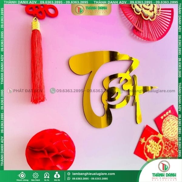 Tại sao nên chọn mẫu chữ Tết thiết kế tại Thành Danh Adv