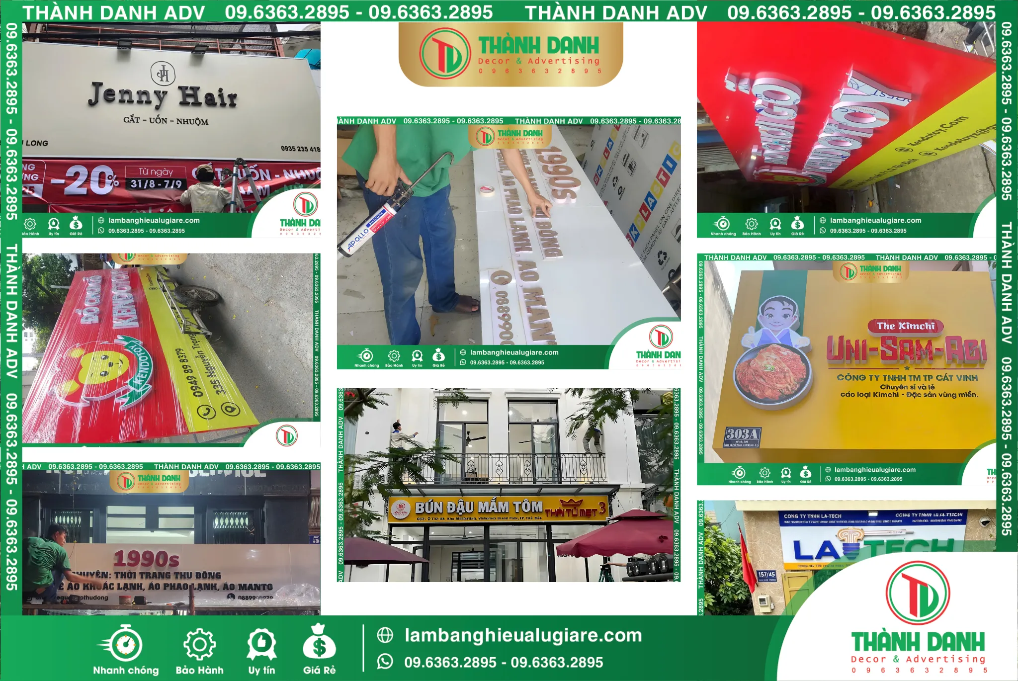 Làm Bảng Hiệu Phường Sài Gòn Giá Rẻ Mẫu Đẹp, Thi Công Theo Yêu Cầu