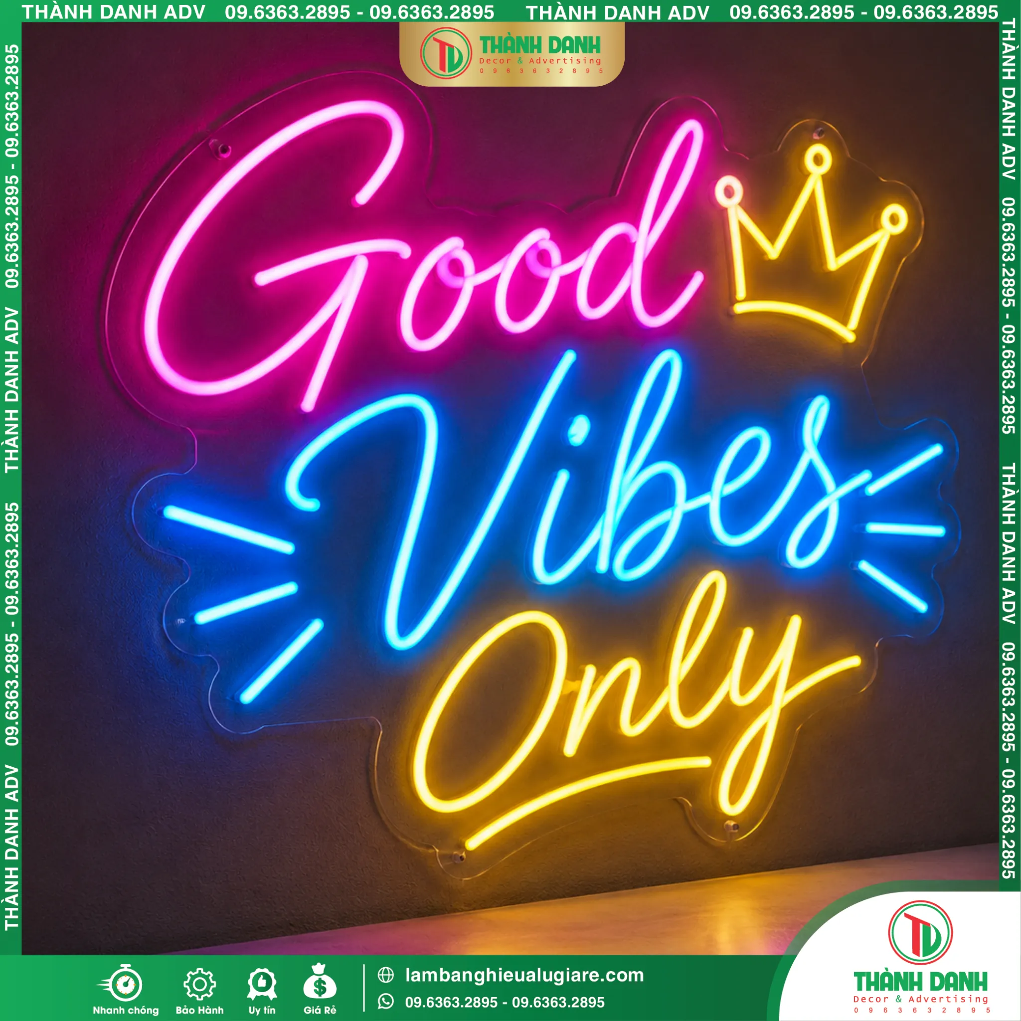 Logo LED Neon Sign – Mẫu Đẹp, Giá Tốt