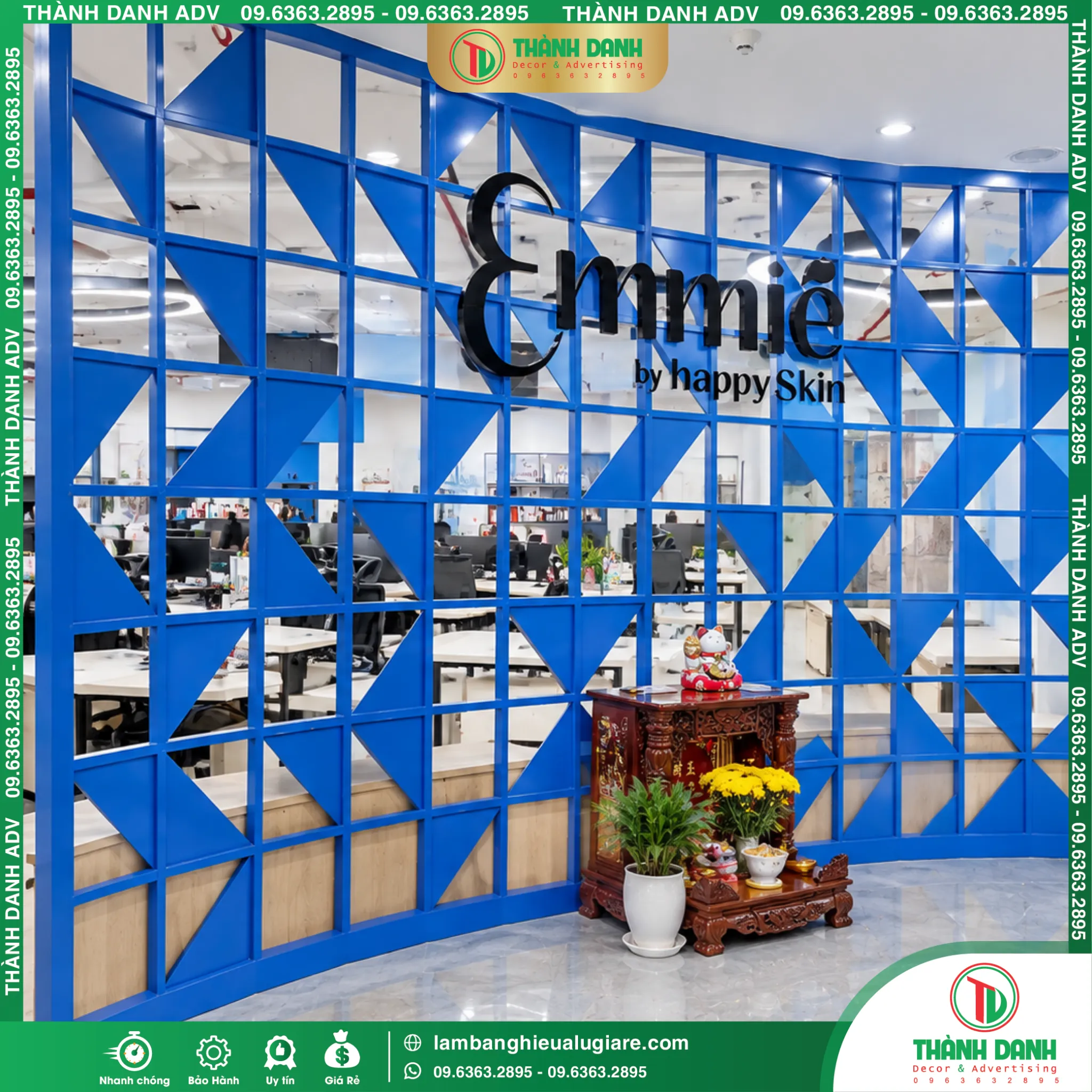 Chữ Mica Đẹp, Giá Rẻ TPH CM – Làm Theo Yêu Cầu