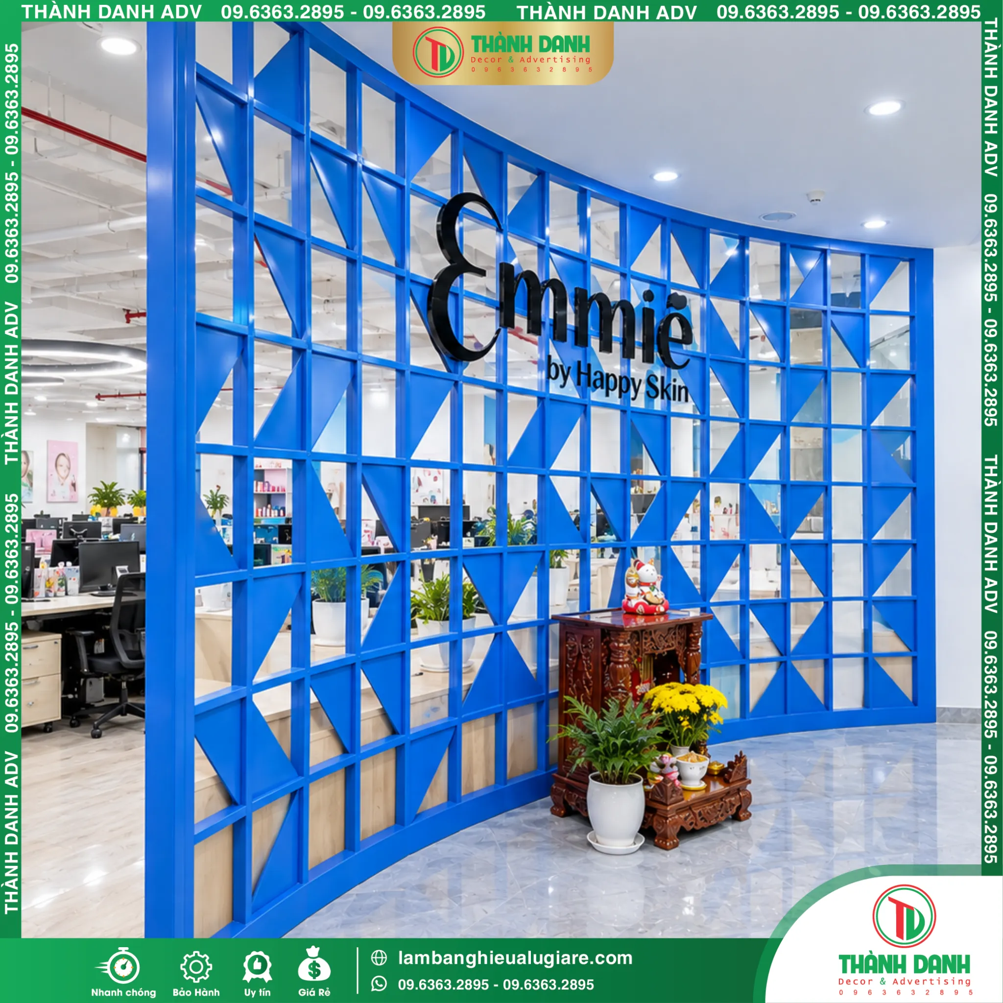 Chữ Mica Đẹp, Giá Rẻ TPH CM – Làm Theo Yêu Cầu