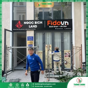 Chữ Inox Đế Mica Đẹp, Giá Tốt – Làm Theo Yêu Cầu