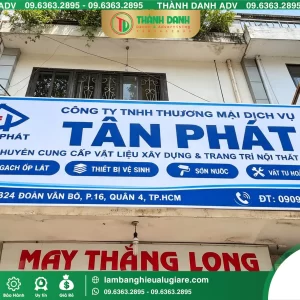 Bảng Bạt Quận 4 Bảng Vật Liệu Tân Phát – Mẫu Đẹp, Giá Tốt
