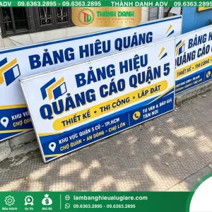 Bảng Bạt Quận 5 Quảng Cáo – Mẫu Đẹp, Giá Tốt