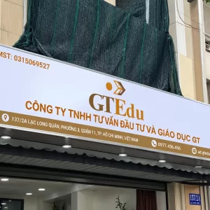 Bảng Bạt Quận 8 GTEdu – Mẫu Đẹp, Giá Tham Khảo, Thi Công Thực Tế