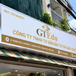 Bảng Bạt Quận 8 GTEdu – Mẫu Đẹp, Giá Tham Khảo, Thi Công Thực Tế