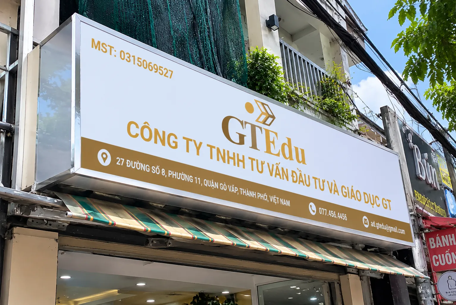 Bảng Bạt Quận 8 GTEdu – Mẫu Đẹp, Giá Tham Khảo, Thi Công Thực Tế