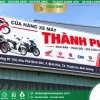 Bảng Bạt Bình Dương Cửa Hàng Xe Máy Thành Phát – Mẫu Đẹp, Giá Tốt