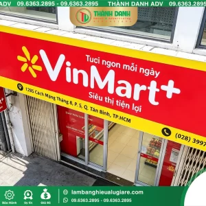 Bảng Bạt Quận Tân Bình VinMart – Mẫu Đẹp, Bền Đẹp