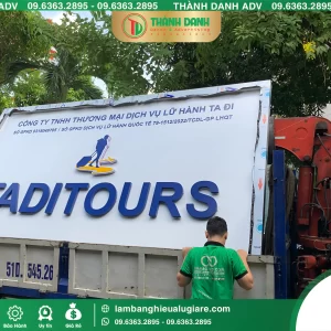 Bảng hiệu Alu Tân Phú giá rẻ - Công Ty TNHH TADITOURS Lữ Hành Ta Đi