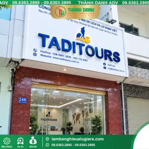 Bảng hiệu Alu Tân Phú giá rẻ - Công Ty TNHH TADITOURS Lữ Hành Ta Đi