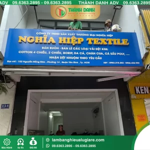 Bảng Hiệu Alu Nghĩa Hiệp Bình Tân – Mẫu Đẹp, Thi Công Thực Tế