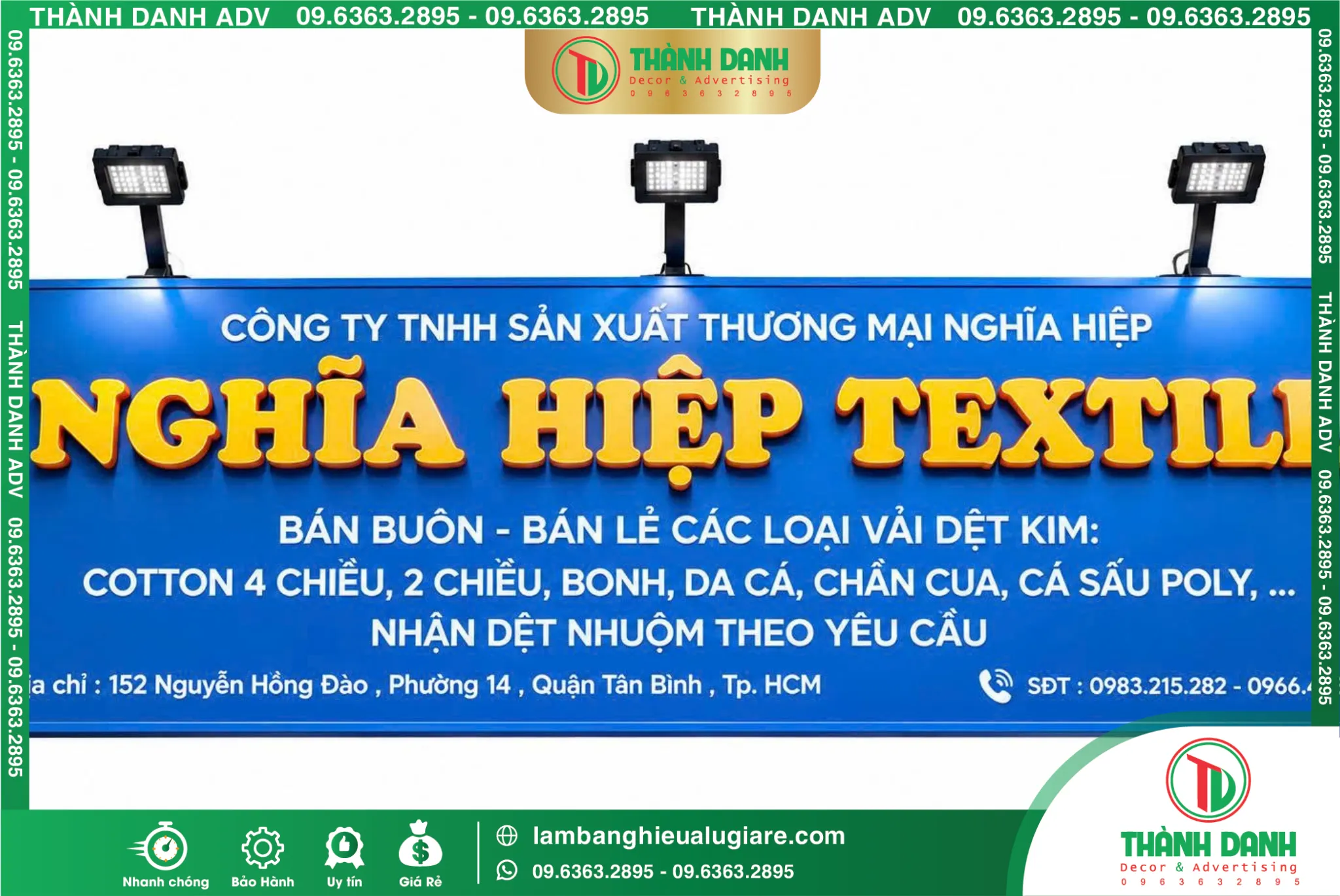 Bảng Hiệu Alu Nghĩa Hiệp Bình Tân – Mẫu Đẹp, Thi Công Thực Tế
