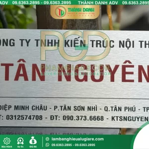 Bảng Tên Công Ty Đẹp, Chuyên Nghiệp – Giá Tốt 2026