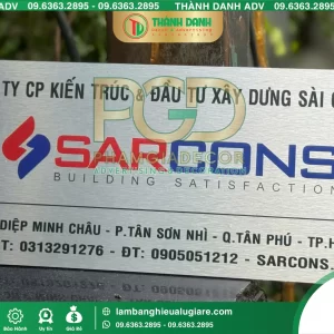 Bảng Tên Công Ty Đẹp, Chuyên Nghiệp – Giá Tốt 2026