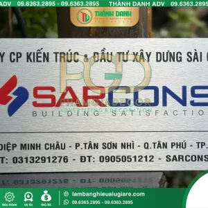 Bảng Tên Công Ty Đẹp, Chuyên Nghiệp – Giá Tốt 2026