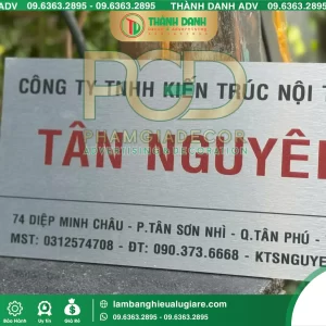 Bảng Tên Công Ty Đẹp, Chuyên Nghiệp – Giá Tốt 2026