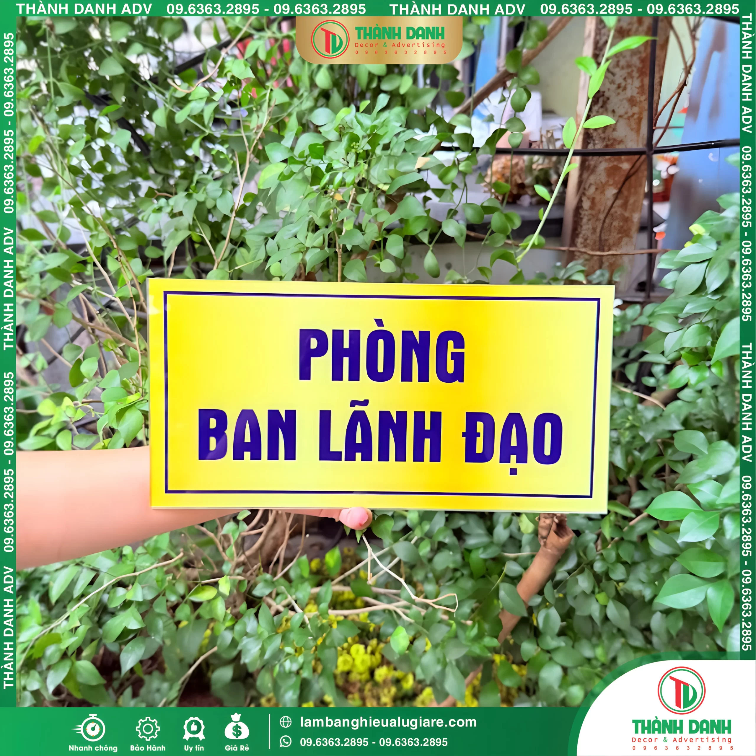 Bảng Tên Các Phòng Ban Đẹp, Chuyên Nghiệp – Làm Theo Yêu Cầu