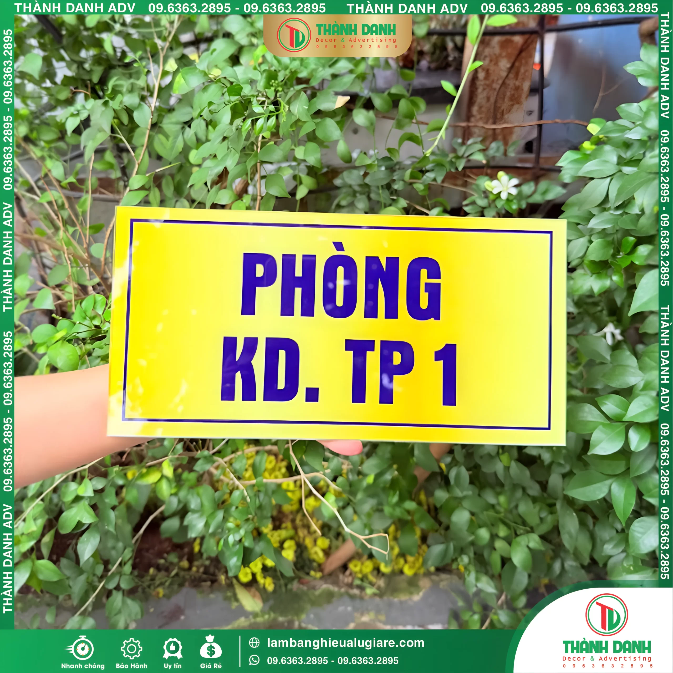 Bảng Tên Các Phòng Ban Đẹp, Chuyên Nghiệp – Làm Theo Yêu Cầu