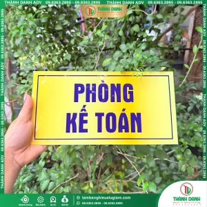 Bảng Tên Các Phòng Ban Đẹp, Chuyên Nghiệp – Làm Theo Yêu Cầu