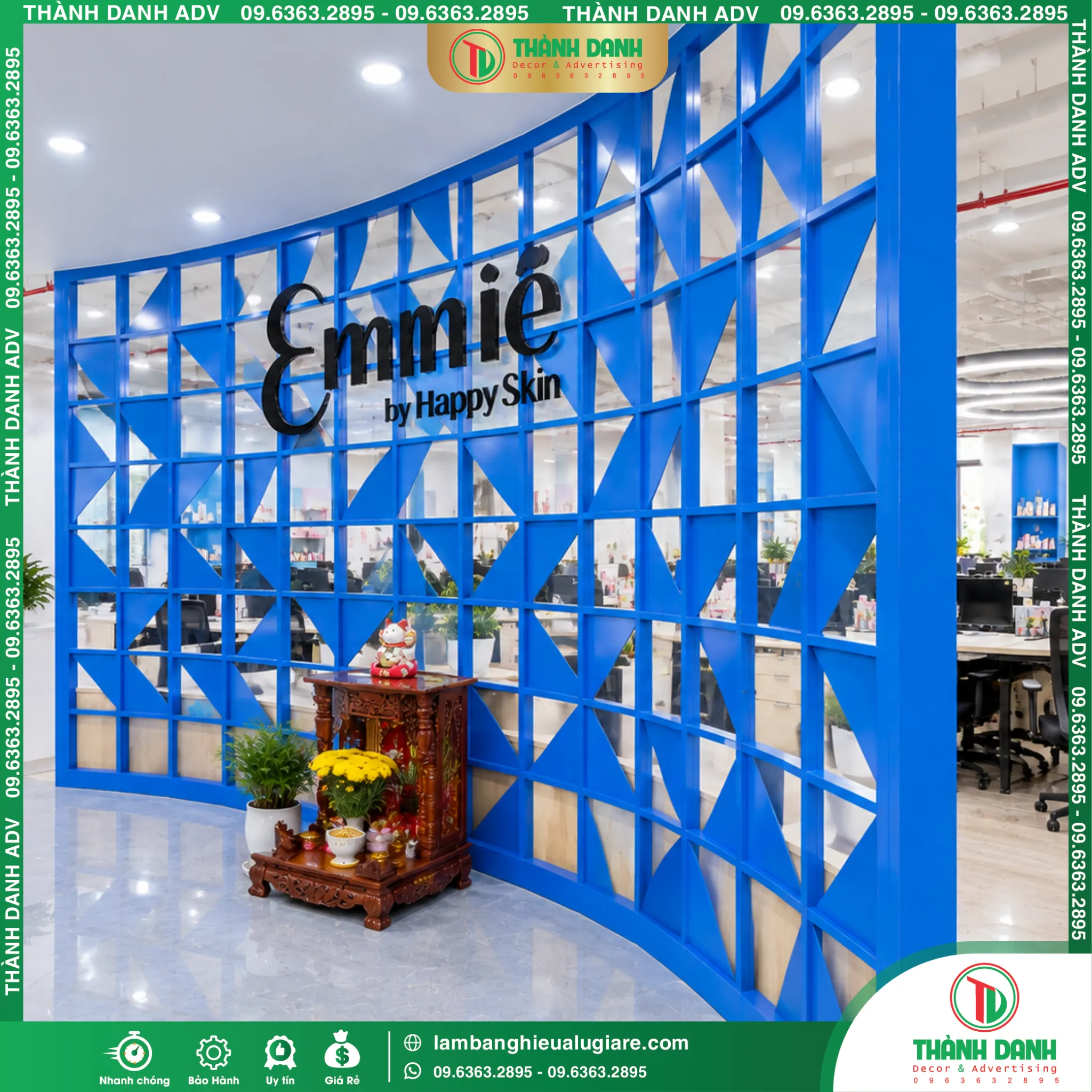 Chữ Mica Đẹp, Giá Rẻ TPH CM – Làm Theo Yêu Cầu