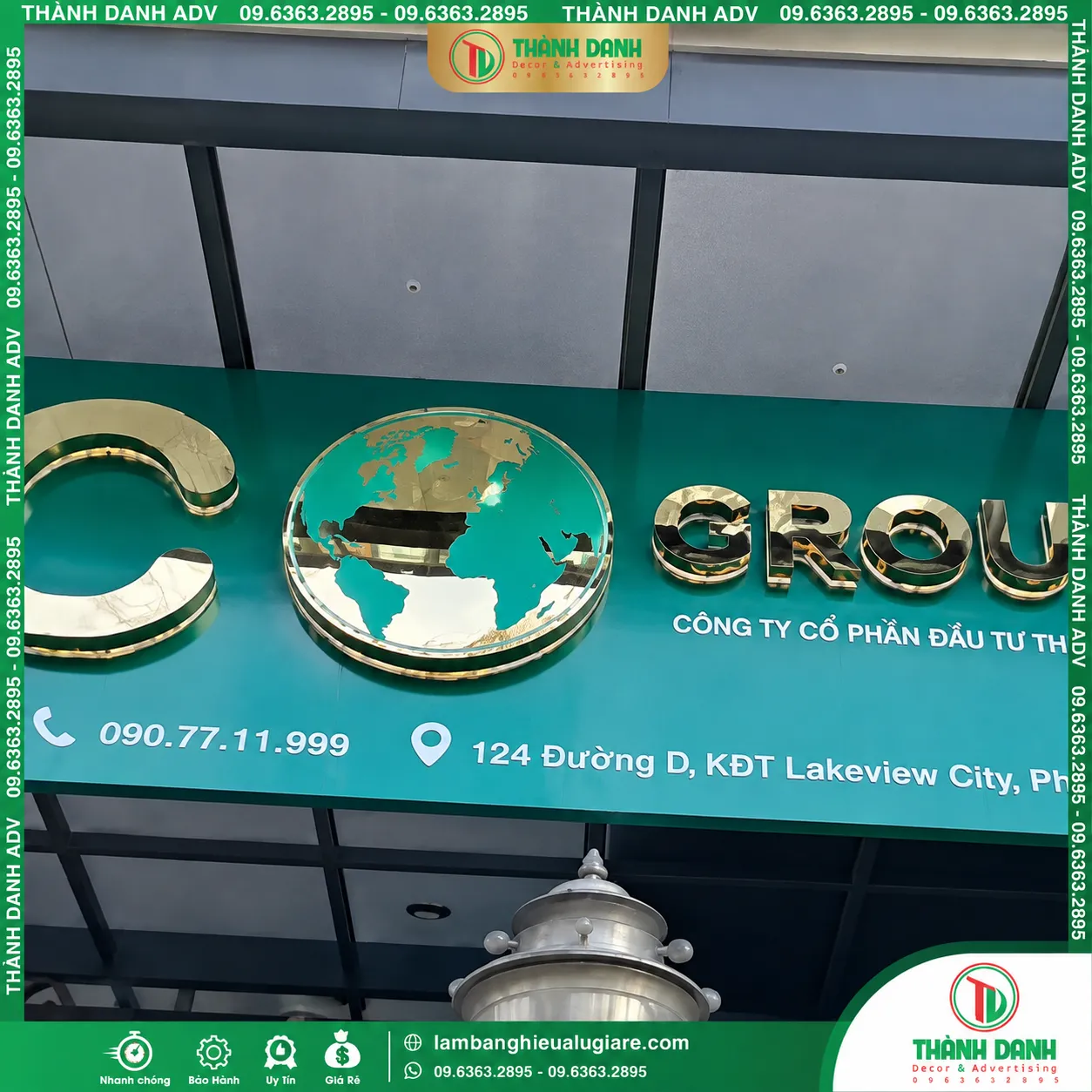 Chữ Inox Đế Mica Đẹp, Giá Tốt – Làm Theo Yêu Cầu