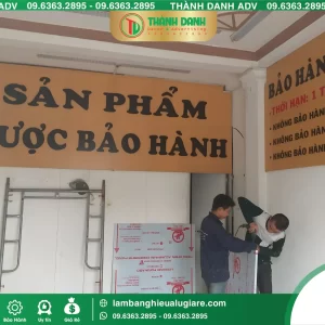 Làm Bảng Hiệu Giày Bình Tân – Mẫu Đẹp, Giá Tốt, Thi Công Tận Nơi